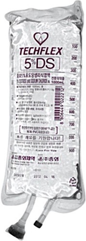 중외5%포도당생리식염액_(500mL/백) 제품 사진