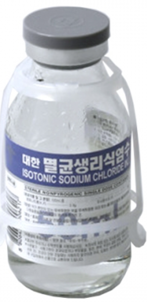 대한멸균생리식염수_(0.45g/50mL/병) 제품 사진
