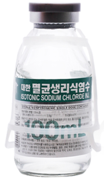 대한멸균생리식염수_(0.9g/100mL/병) 제품 사진