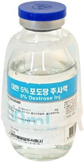대한포도당주사액5%_(5g/100mL/병) 제품 사진