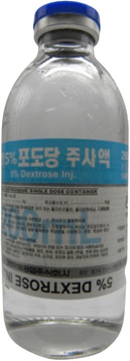 대한포도당주사액5%_(10g/200mL/병) 제품 사진