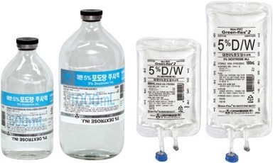 대한포도당주사액5%_(2.5g/50mL/병) 제품 사진