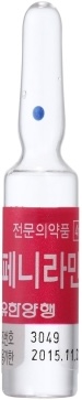 페니라민주사_(4mg/2mL) 제품 사진