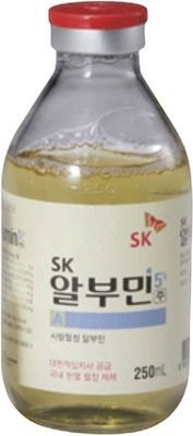 에스케이알부민5%주_(12.5g/250mL) 제품 사진