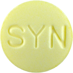 씬지로이드정0.1mg 제품 사진