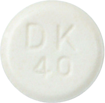 인데놀정40mg 제품 사진