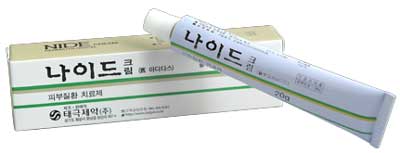 나이드크림_(0.25g/500g) 제품 사진