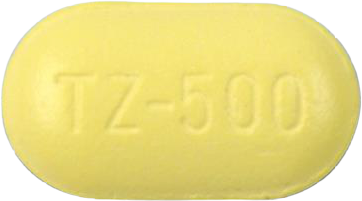 티니다진정500mg 제품 사진