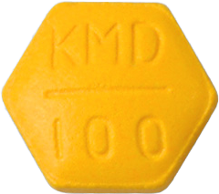 크리돌정100mg 제품 사진