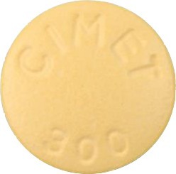 싸이메트정300mg 제품 사진