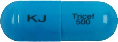 트리세프캡슐500mg 제품 사진