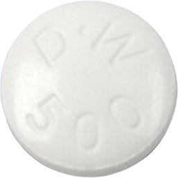다이아벡스정500mg 제품 사진