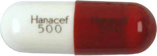 하나세프캡슐500mg 제품 사진