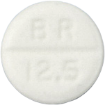 카프릴정12.5mg 제품 사진
