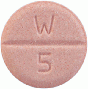 대화와르파린나트륨정5mg 제품 사진