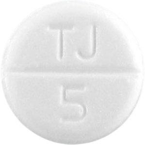 바크론정5mg 제품 사진