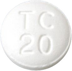 타목센정20mg 제품 사진
