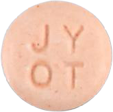옥티란정40mg 제품 사진