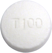 텔비트정100mg 제품 사진