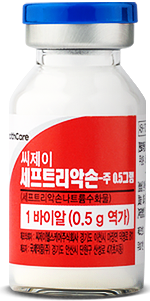 이노엔세프트리악손주0.5g 제품 사진