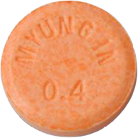 자나팜정0.4mg 제품 사진