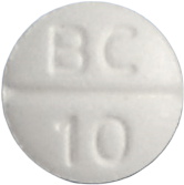 대우바클로펜정10mg 제품 사진