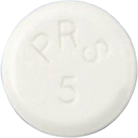 프라스탄정5mg 제품 사진