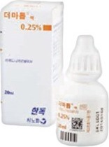 더마톱액0.25%_(50mg/20mL) 제품 사진