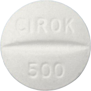 씨록정500mg 제품 사진
