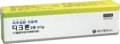 디크론크림_(0.25g/500g) 제품 사진