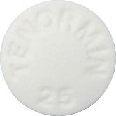 현대테놀민정25mg 제품 사진