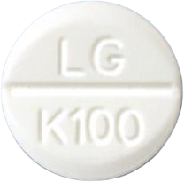 칼반정100mg 제품 사진