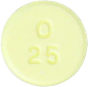 올페드린정25mg 제품 사진