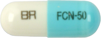 후코날캡슐50mg 제품 사진