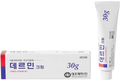 데르민크림_(75mg/30g) 제품 사진