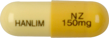 니작시드캡슐150mg 제품 사진
