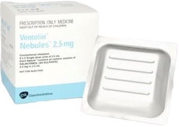 벤토린네뷸2.5mg_(3mg/2.5mL) 제품 사진