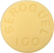 쎄로켈정100mg 제품 사진