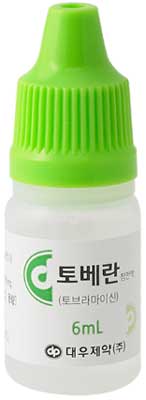 토베란점안액_(18mg/6mL) 제품 사진