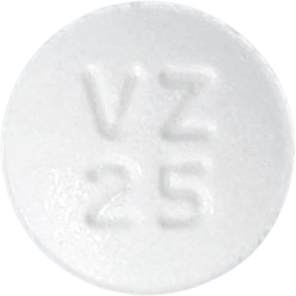 레보프랑정25mg 제품 사진