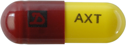 엑시티딘캡슐150mg 제품 사진