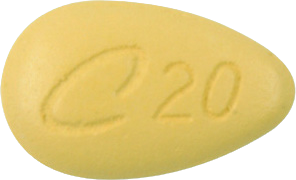 시알리스정20mg 제품 사진