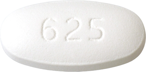 맥시크란정625mg 제품 사진