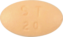 시스타정20mg 제품 사진