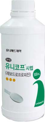유니코프시럽_(3g/500mL) 제품 사진