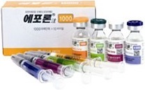 에포론주사액프리필드시린지10000IU/mL_(6KIU/0.6mL) 제품 사진