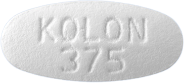 크라몬정375mg 제품 사진