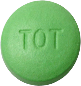 치옥틴정200mg 제품 사진