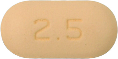 글루리아드정500/2.5mg 제품 사진