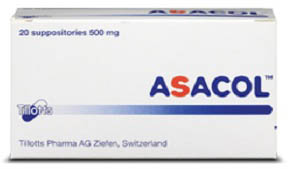 아사콜좌약500mg_(0.5g/1개) 제품 사진